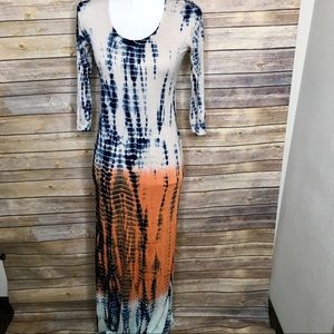 Element Maxi Dress with Crochet Back